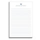 Modern Line and Name Notepads Image 4 of 4